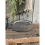 # Houten onderzetter - donker - 14.5×14.5×3.5cm - tbv glas met doorsnee 12.5cm (excl. glas)