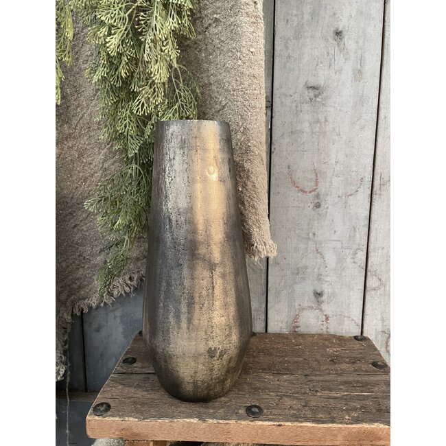 # Vaas - glas - CONE SHAPED VASE SODA SMALL -30cm