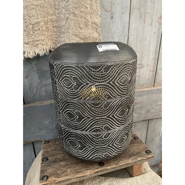 # Zago windlicht maroc L 26x26x35