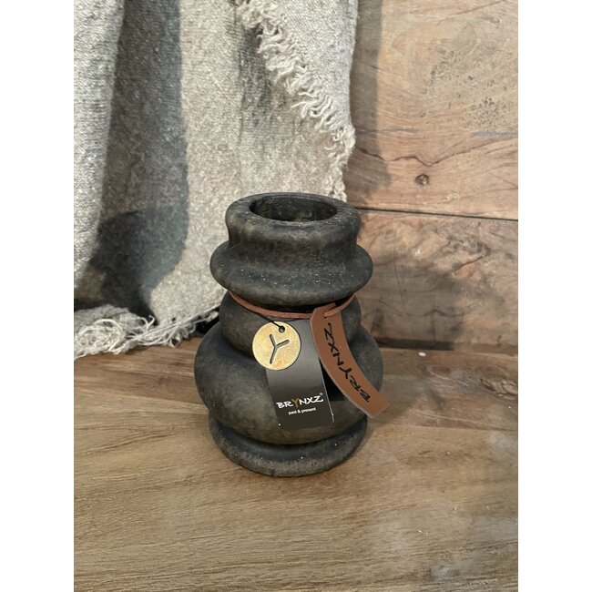 # Tealightholder New BRYNXZ Majestic Brown S D.12 H.14