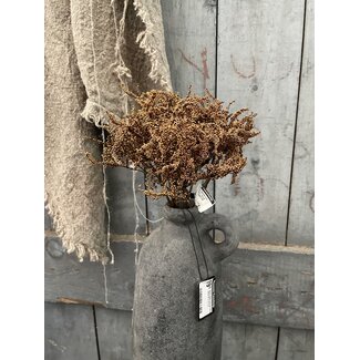 Countryfield # Limonium bundel top bruin/roest- kunst --L15B15H41CM