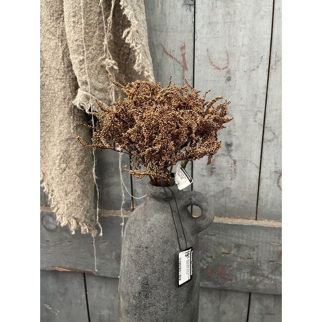 Countryfield # Limonium bundel top bruin/roest- kunst --L15B15H41CM