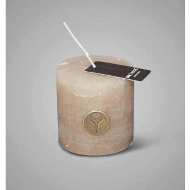 RUSTIC CANDLE NATURE D.7 H.7