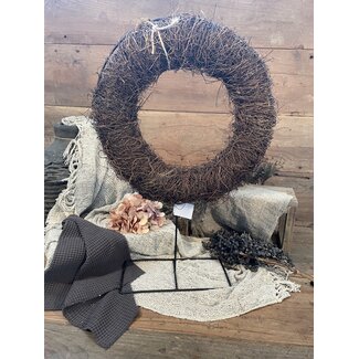 ## wordt niet verzonden - Krans hanger - metaal - 40 cm