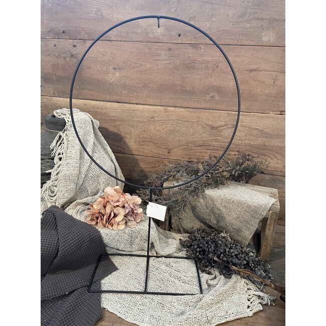 wordt niet verzonden - Krans hanger - metaal - 40 cm