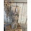 # Vase Tall Minimalistic Stone Black L D.13 H.50
