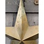 Star beaded single 75 ant.brass - 75 x 73 x 8 cm 9- ster - Voor aan de muur) - alleen afhalen/wordt niet verzonden
