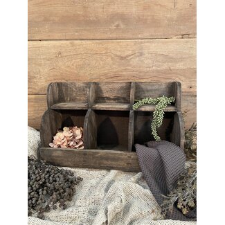 # Gruttersbak 3- vaks - donker - 50 x 18 x 30 cm
