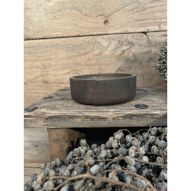 # Mix - houten schaaltje - 12 x 12 x 4 cm - kleur kan afwijken