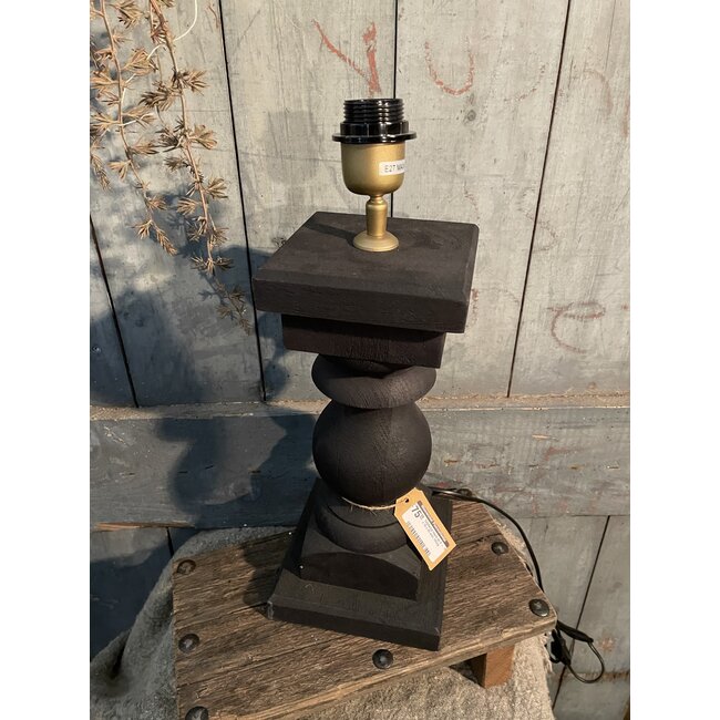 Tafellamp black sb S - 16 x 16 x 35 excl. fitting