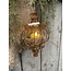# rusty ornament ca. 13 x 13 x 25 cm - excl. deco