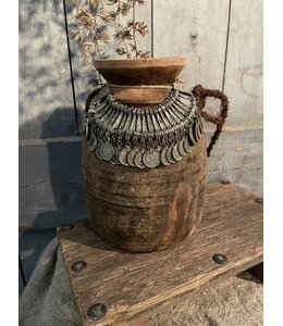 Mix - metalen kruikketting - zilverkleur