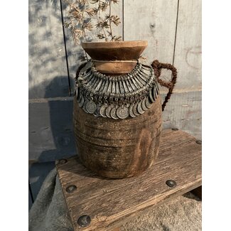 Mix - metalen kruikketting - zilverkleur
