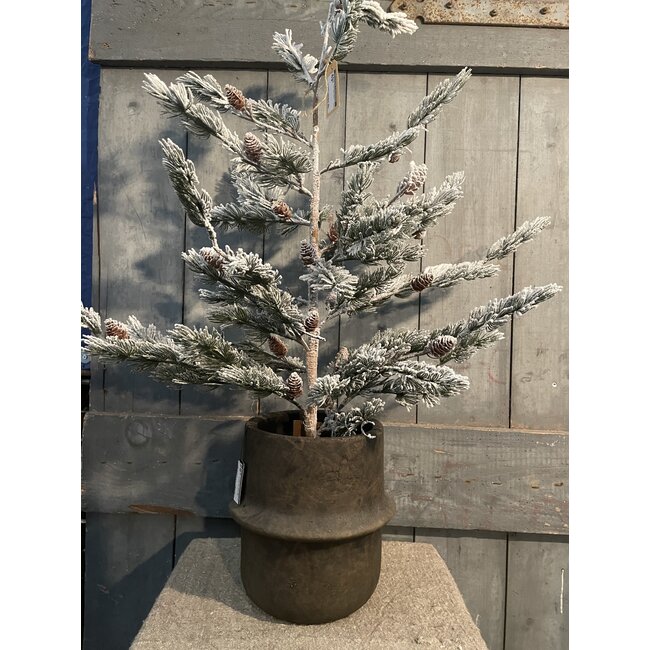 # Planter Line Majestic Brown L D.23 H.23