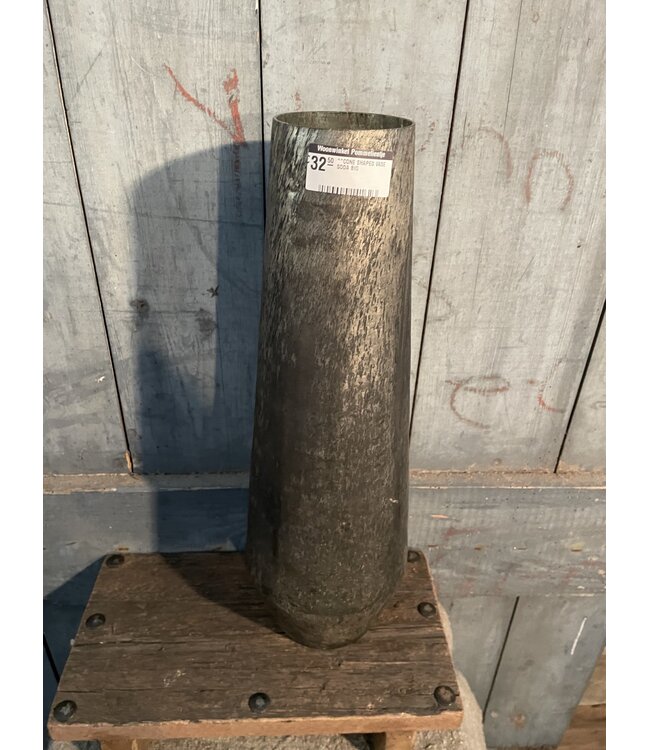 CONE SHAPED VASE SODA BIG