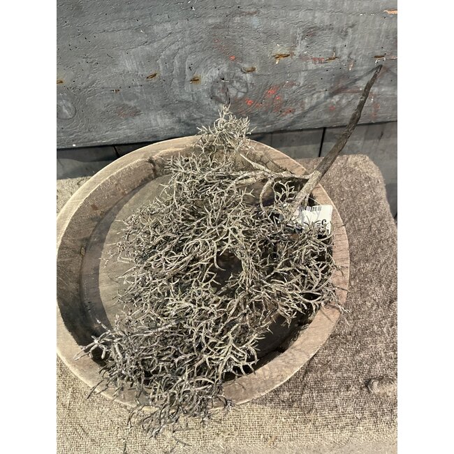 ## Fall Faux Pick Leaf 01 42 cm grijs