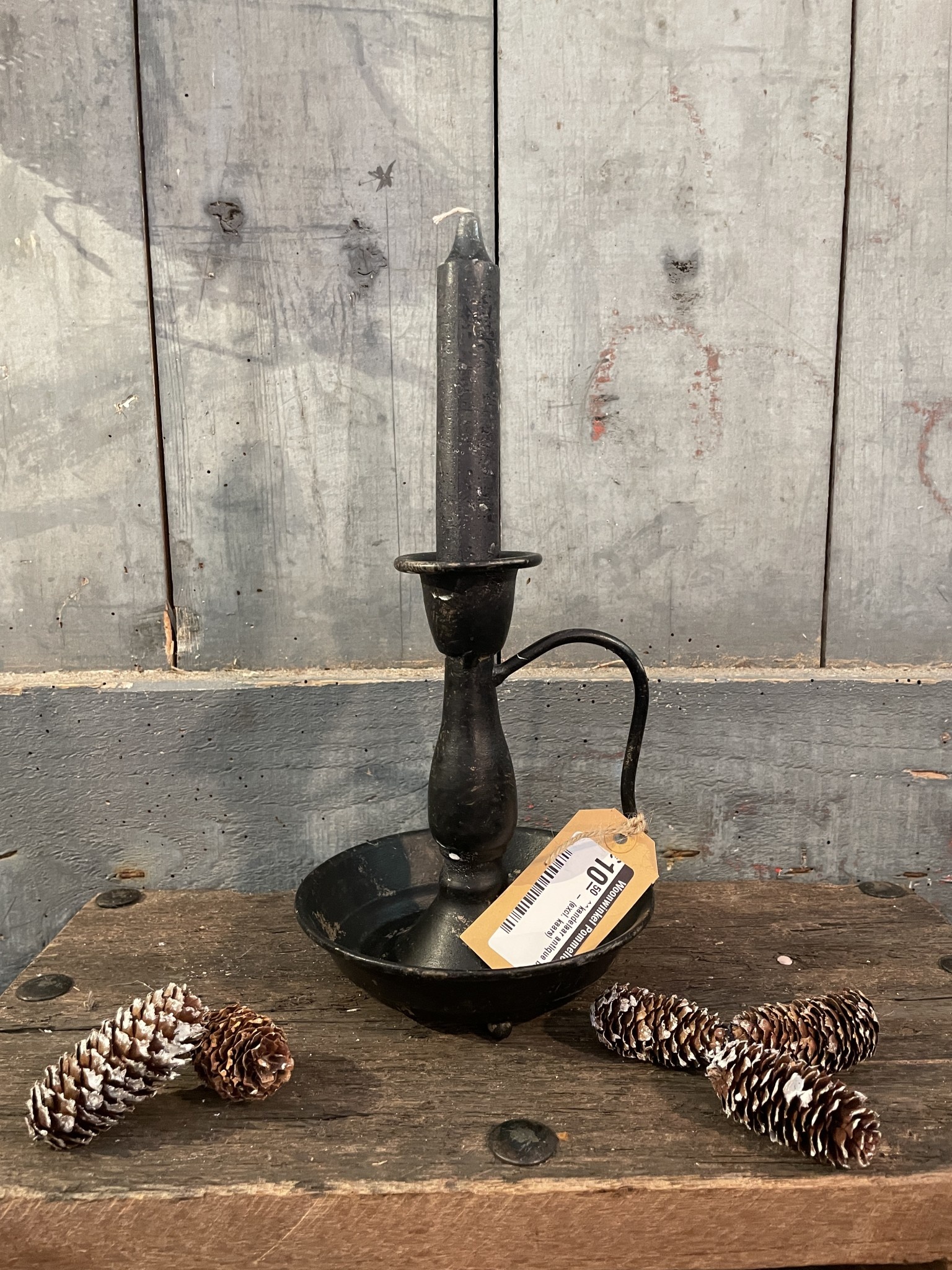 kandelaar antique black - (excl. kaars) - Woonwinkel kandelaar antique black - (excl. kaars) - Woonwinkel