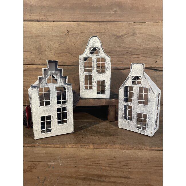 # Mix - Waxine huis - metaal - House frozen S H26 - per stuk