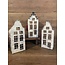 # Mix - Waxine huis - metaal - House frozen M H32 - per stuk