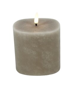 Countryfield Stompkaars rustiek LED ov Lyon S beige-L9,8B7,8H13CM