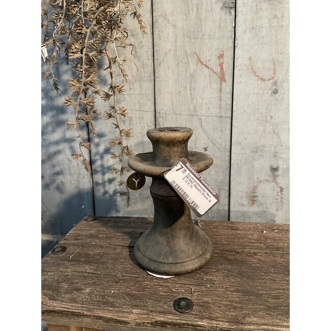 # Dinnercandleholder New BRYNXZ Majestic Brown M D.10 H.15