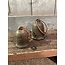 # Set of 2 Jinglebells Majestic Brown D.7-5 H.9-7