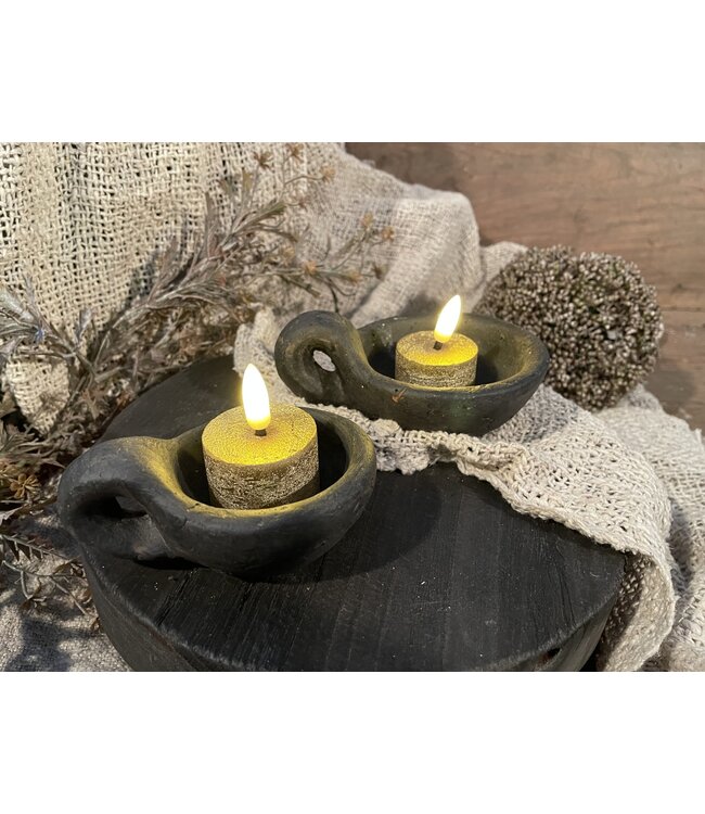 Countryfield Gouden LED waxinelichtjes 4 cm