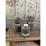 # Tealightholder Cylinder with Rope Majestic Vintage - Middelste