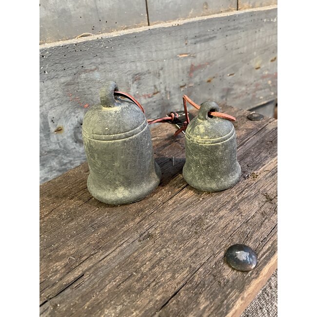 wordt niet verzonden - Set of 2 Jinglebells Majestic Vintage D.7-5 H.9-7