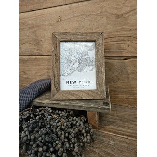 ## wordt niet verzonden - Fotolijst Sand Medium | rustiek verweerd - 19 x 2 x 24 cm - foto 13 x 18 cm