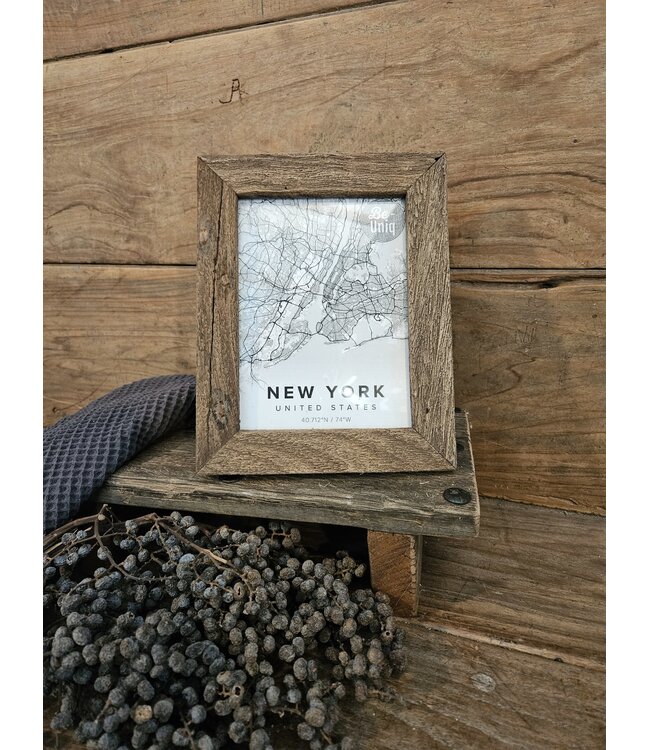 ## wordt niet verzonden - Fotolijst Sand Medium | rustiek verweerd - 19 x 2 x 24 cm - foto 13 x 18 cm