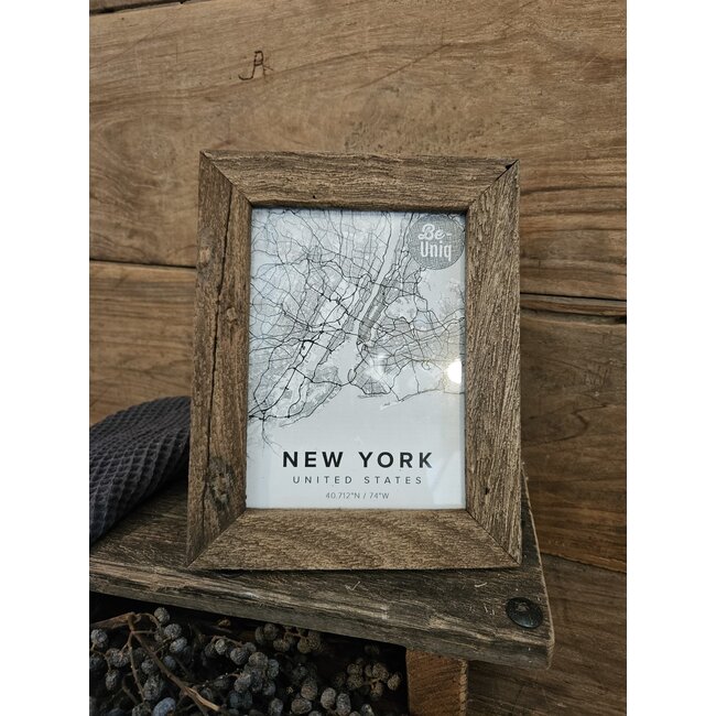 ## wordt niet verzonden - Fotolijst Sand Medium | rustiek verweerd - 19 x 2 x 24 cm - foto 13 x 18 cm