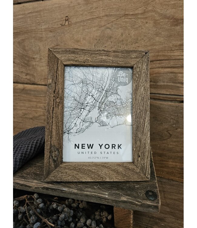 ## wordt niet verzonden - Fotolijst Sand Medium | rustiek verweerd - 19 x 2 x 24 cm - foto 13 x 18 cm