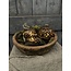 Metalen kerst bollen set (3 Stuks) per set