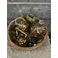Metalen kerst bollen set (3 Stuks) per set