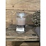 # Ledkaars - grijs - 5 x 7,5 cm - excl. 2AA batterijen
