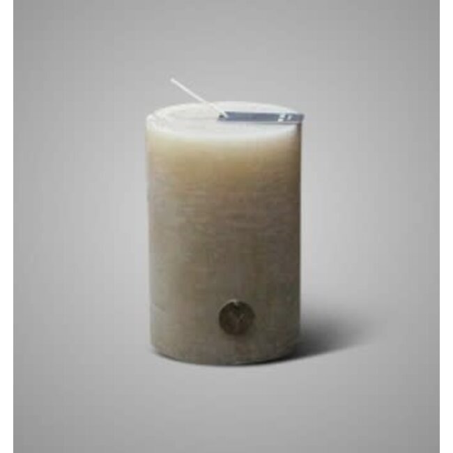 # RUSTIC CANDLE SAND D.10 H.15