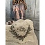 # Shabby doek 30x45cm Prettige Feestdagen krans kleur