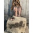 2# Shabby doek Dennenappels - 30 x 45 cm
