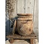 1# Mix - houten pot met deksel - ca. 21 x 21 x 32 cm