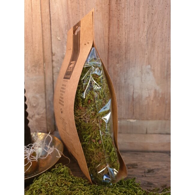 Moss flat 50gr - Natural - mos gedroogd