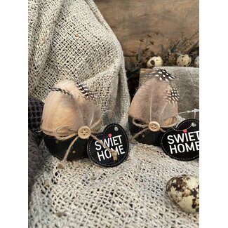 Sago ei veer stip H8x6cm per stuk