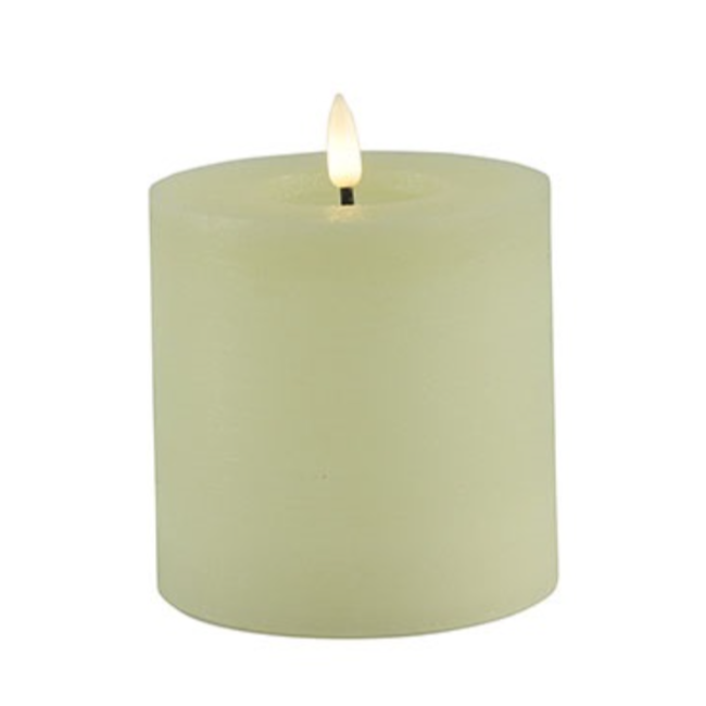 Countryfield Stompkaars rustiek Ø10CM LED ro Lyon S crème-L10B10H10CM