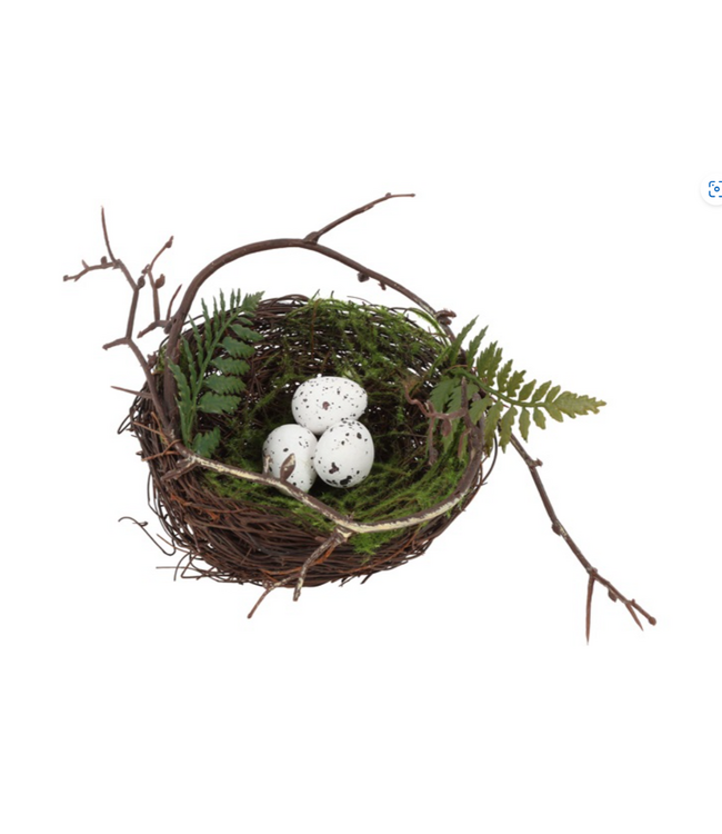 Countryfield ### vogelnest 3 eieren naturel-L14B14H13CM