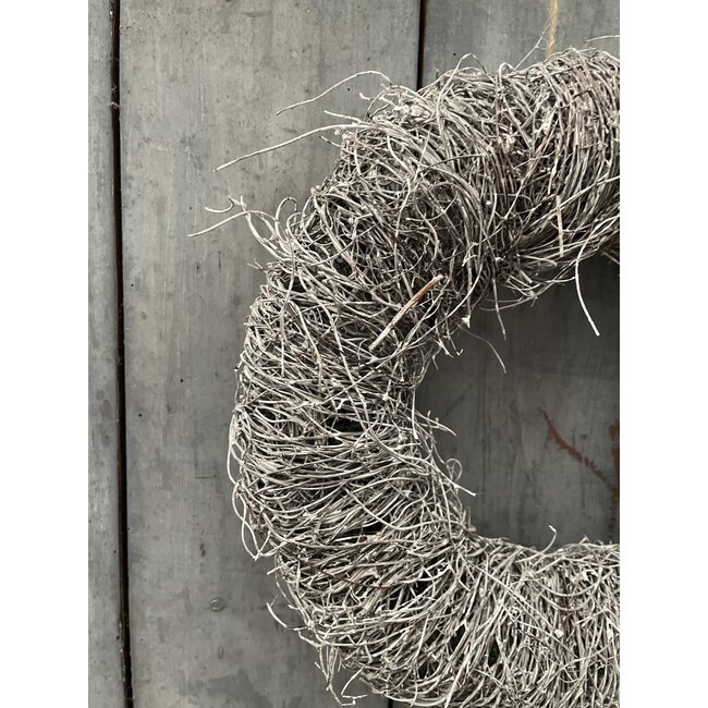 # Salimkrans - 30 x 7,5 cm - white-wash