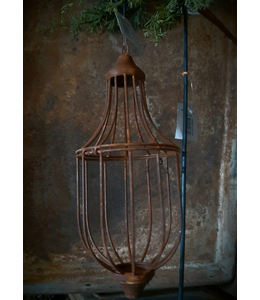 rusty hanging ornament L 31 cm - excl. deco