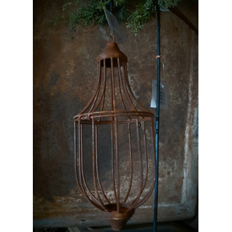 # rusty hanging ornament L 31 cm - excl. deco