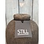 Still # 3204 - Zwart/goud gemeleerde vaas aardewerk - 18 x 45 cm - serie "GOG"