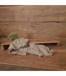 # Teakhouten Bajot - 50 x 17 x 5 cm