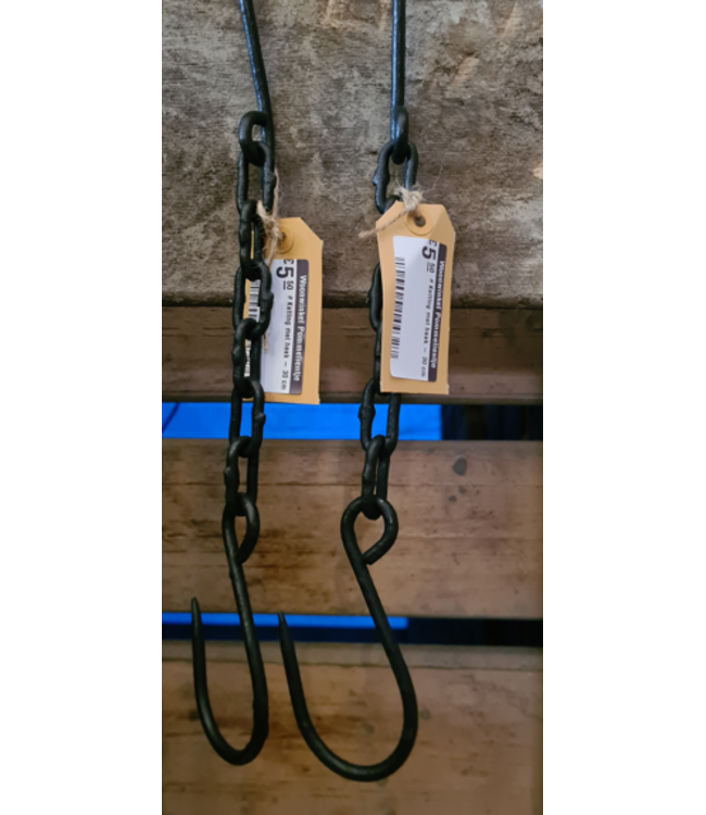 # Ketting met haak - 30 cm - per stuk